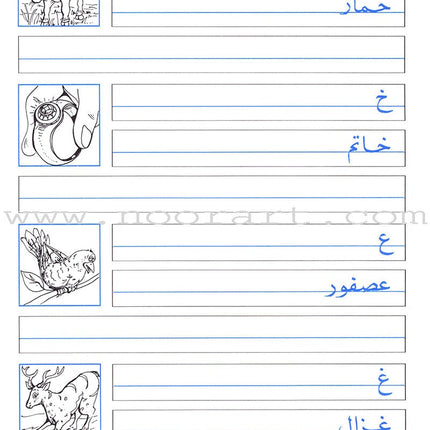 My Exciting Fonts - Al Naskh Font: Volume 4 خطوطي المشوقة خط النسخ