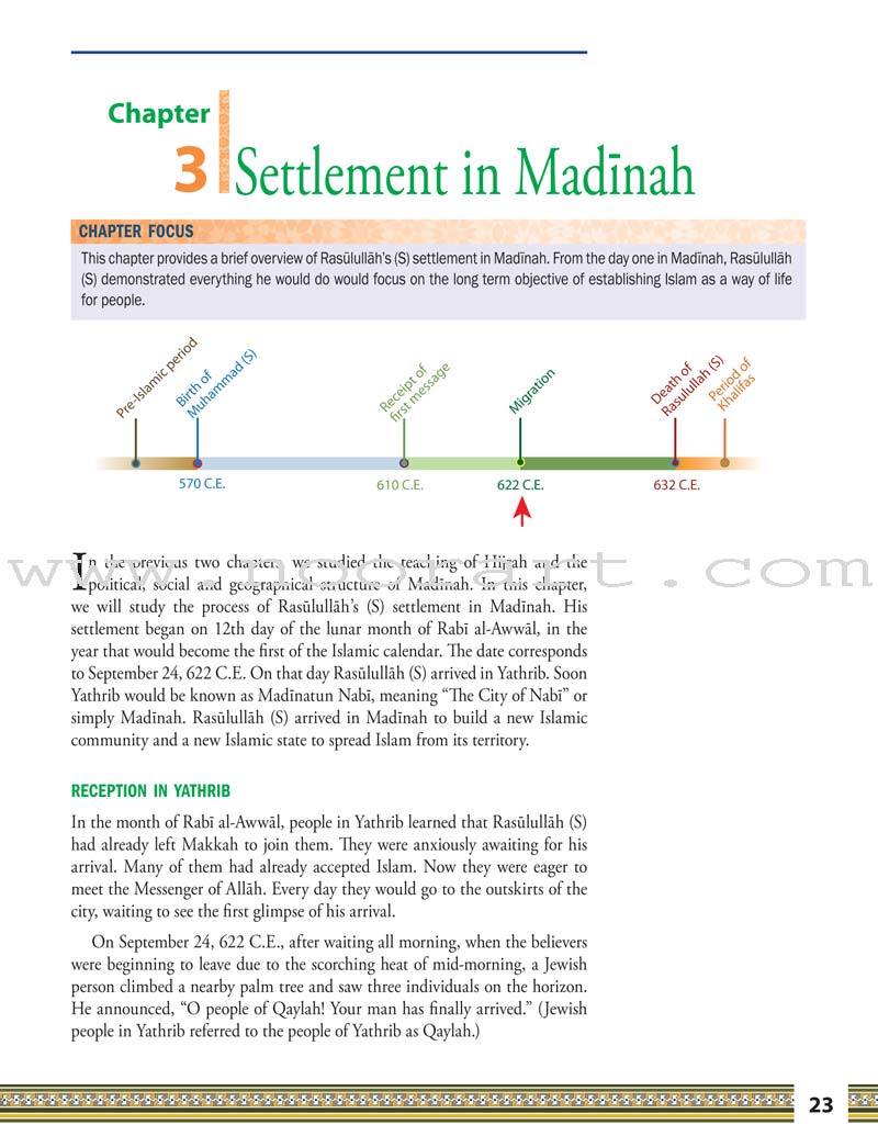 Life of Rasulullah (Madinah Period)