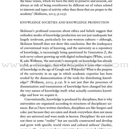 Rethinking Reform in Higher Education: From Islamization to Integration of Knowledge