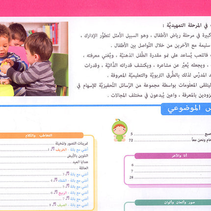 The Modern Enrichment Curriculum for kindergarten: The Activities (Level Pre-KG) المنهاج الأثرائي الحديث لرياض الأطفال: الأنشطة