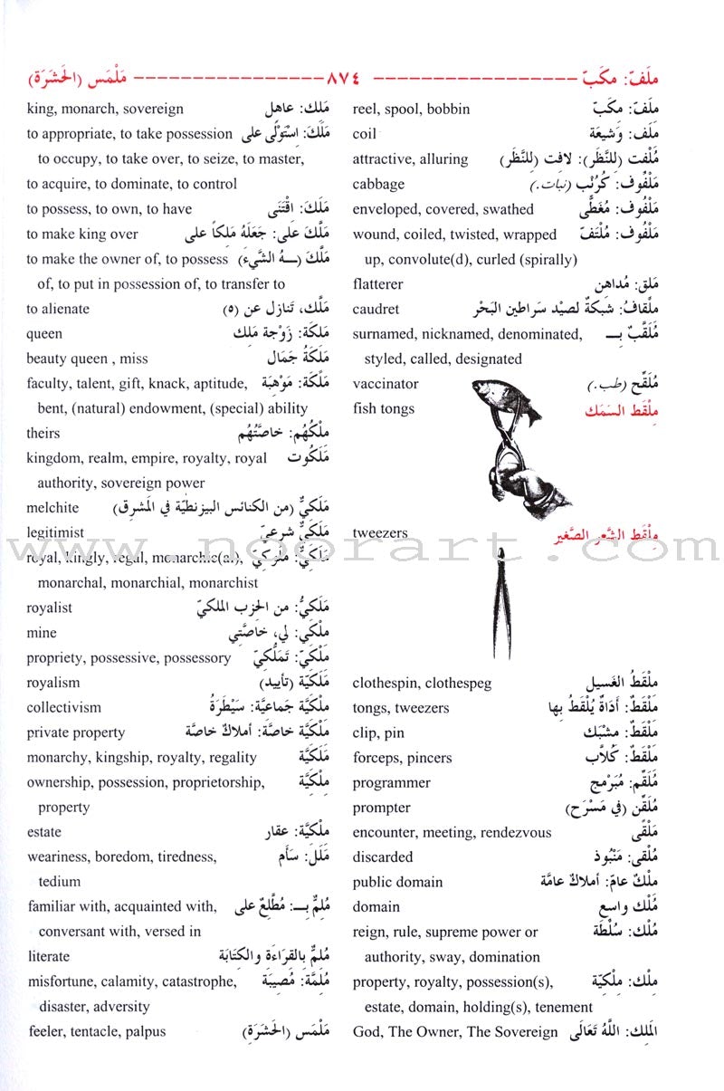The Dictionary - General and Scientific Dictionary of Language and Terms Arabic-English القاموس
