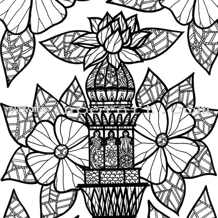 Vibrant Soul: Coloring  Inspired by Rumi