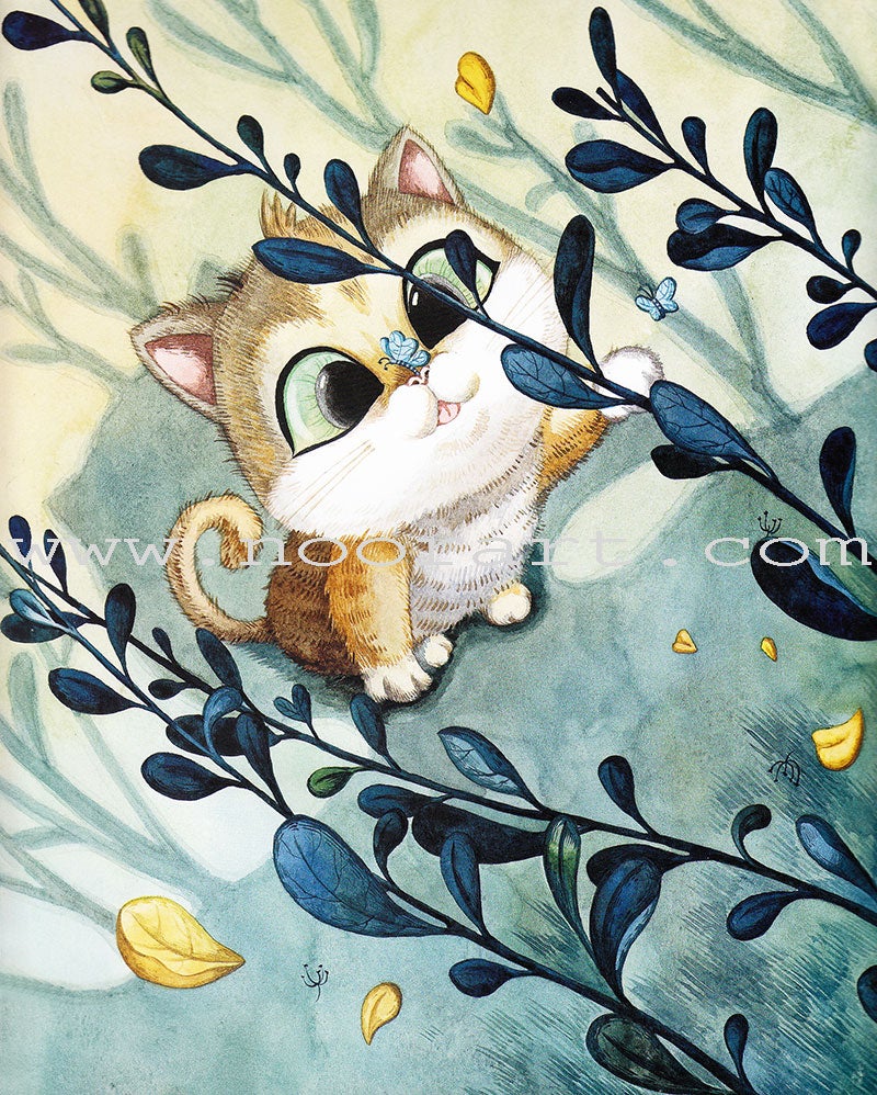 The Porcelain Cat قطة الخزف