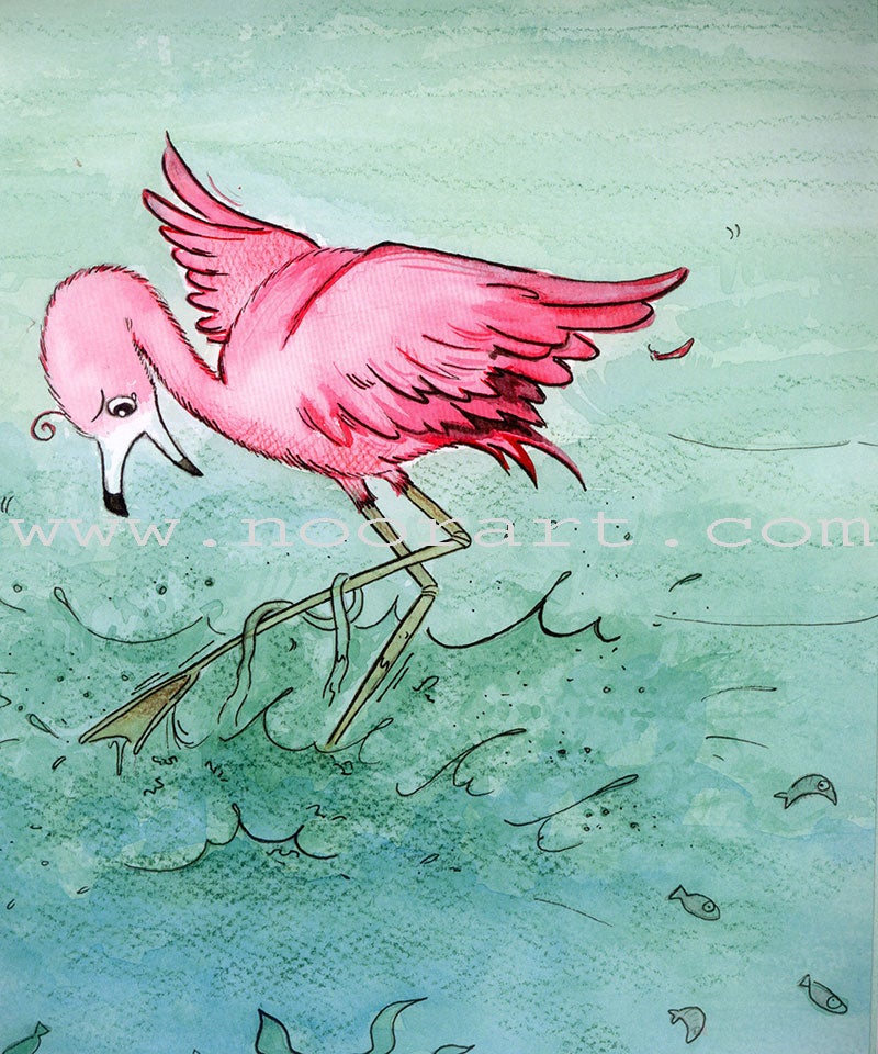 Fanteer The Fluffy Flamingo فنتير .. الفلامنغو المنفوش