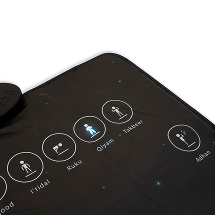 Smart Interactive Prayer Padded Mat for Adults & Reverts – Learn Surahs, Salah & Duas with 25 Touch Keys & Speaker – for Ages 8+