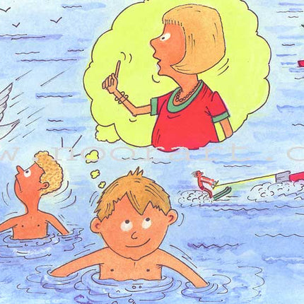 Grammar in Stories - Sun (Solar) Letters: On the Beach على الشاطئ