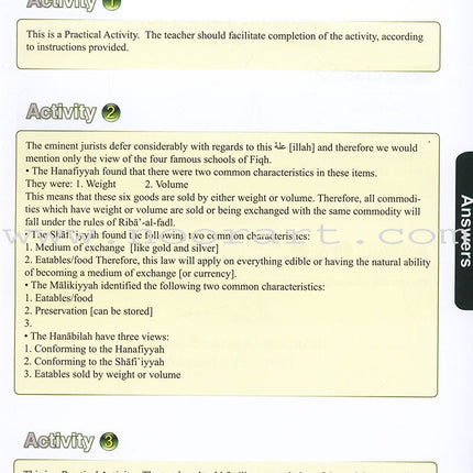 ICO Islamic Studies Teacher's Manual: Grade 11, Part 2
