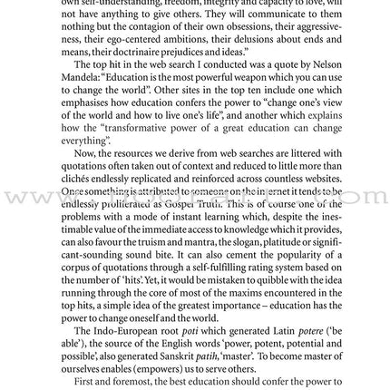 The Power of Education