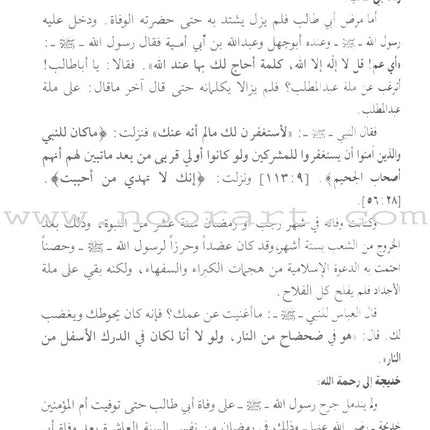 The Garden of Lights in the Biography of the Chosen Prophet (Paperback) روضة الأنوار في سيرة النبي المختار