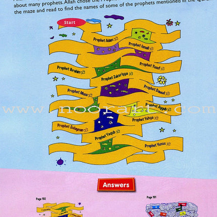 Stories from the Qur'an Big Coloring Book (Colored Book)