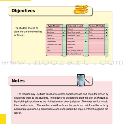 ICO Islamic Studies Teacher's Manual: Grade 3, Part 1