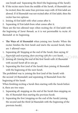 Summary of  Al-Muneer Book for Tajweed Rules