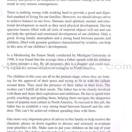 Answers to Frequently Asked Questions on Parenting: Part 2