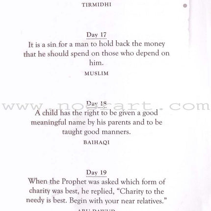 Daily Hadith - Inspiring Sayings of the Prophet Muhammad to Kindle Heart and Mind