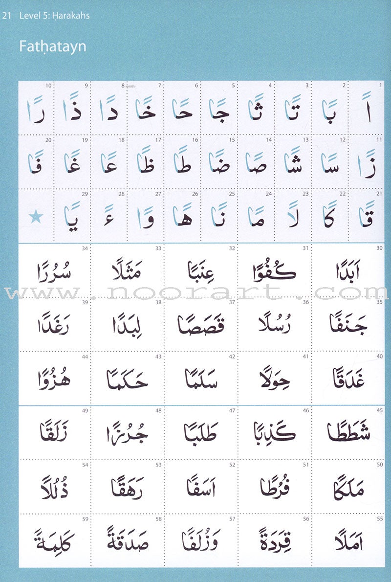 Abridged Qa'idah (South Asian Script ) - Learn to Read Series