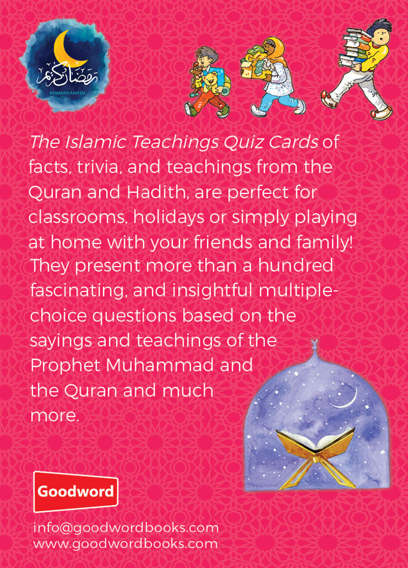 Islamic Quiz Cards (Display Box with 24 Quiz Packs)