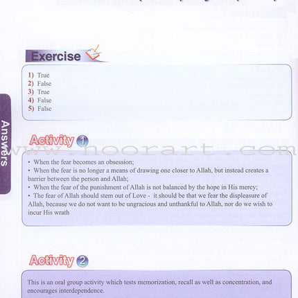 ICO Islamic Studies Teacher's Manual: Grade 9, Part 1