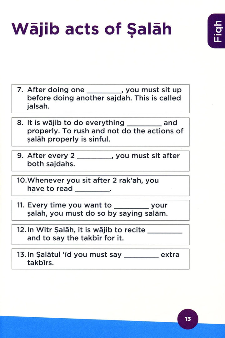 An Nasihah Islamic Curriculum Workbook 4