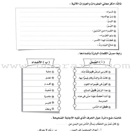 ICO Learn Arabic Workbook: Level 8, Part 2