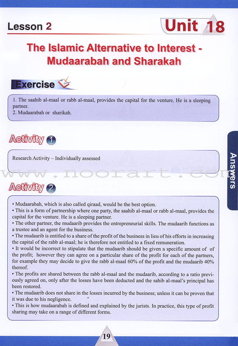 ICO Islamic Studies Teacher's Manual: Grade 11, Part 2