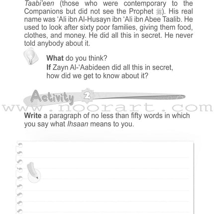 ICO Islamic Studies Workbook: Grade 3, Part 1