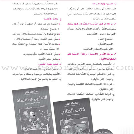 Itqan Series for Teaching Arabic Teacher Guide: KG1 سلسلة إتقان لتعليم اللغة العربية دليل المعلم