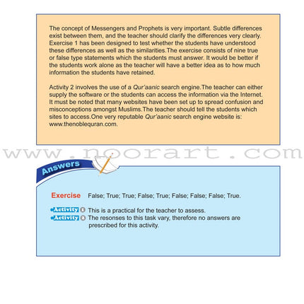 ICO Islamic Studies Teacher's Manual: Grade 6, Part 2