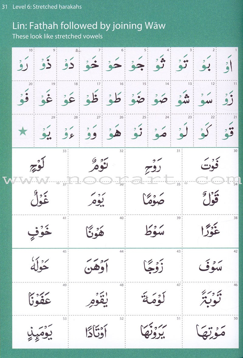 Abridged Qa'idah (South Asian Script ) - Learn to Read Series