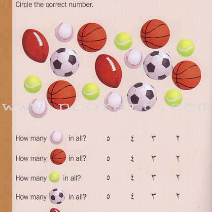 Learning Numbers and Counting in Arabic