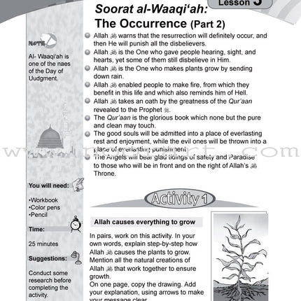 ICO Islamic Studies Workbook: Grade 6, Part 2