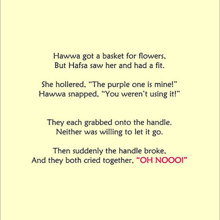 Daily Du'aa Series: (Hawwa & Hafsa Have a Fight) Book 6