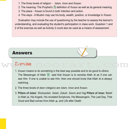 ICO Islamic Studies Teacher's Manual: Grade 3, Part 1