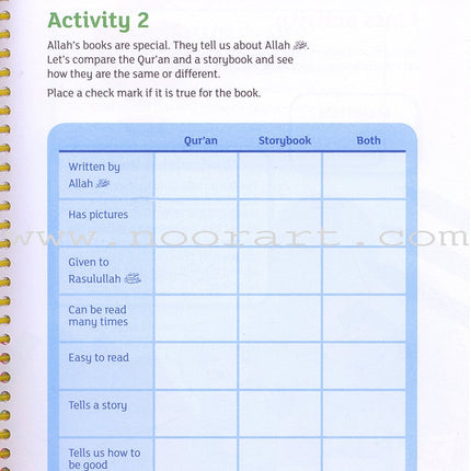 IQra' Wise (Weekend Islamic School Excellence) Workbook: Grade One