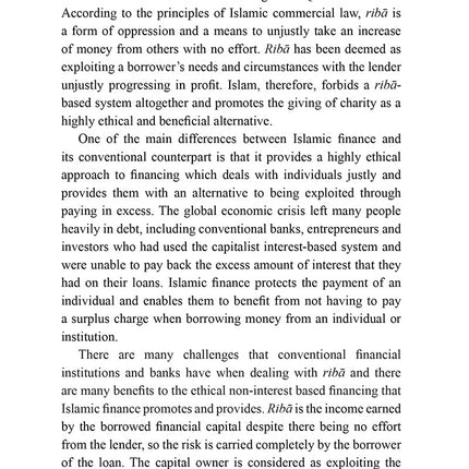 Islamic Finance: A Practical Introduction