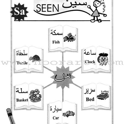Arabic for Beginners: KG Level, Part 1 اللغة العربية للمبتدئين