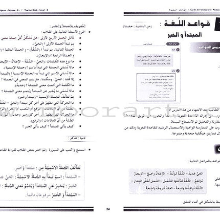 I Love and Learn the Arabic Language - Teacher's Book: Level 8 أحب و أتعلم اللغة العربية - دليل المعلم