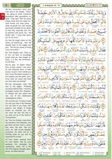 Al-Quran Al-Karim The Noble Quran Red-Medium Size B5 (6.9” x 9.8")|Maqdis Quran