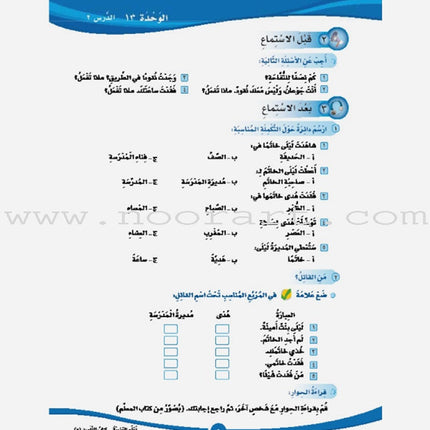 ICO Learn Arabic Teacher Guide: Level 5, Part 2 تعلم العربية