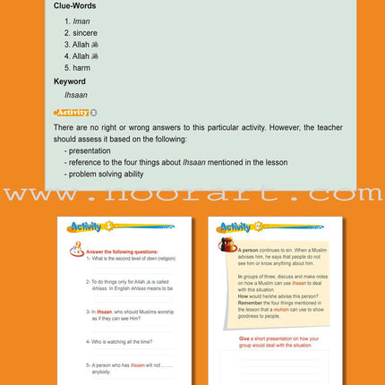 ICO Islamic Studies Teacher's Manual: Grade 3, Part 1