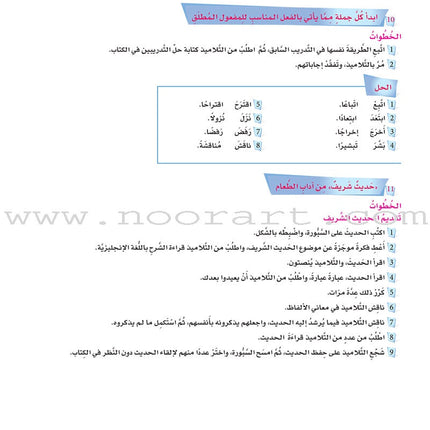 ICO Learn Arabic Teacher's Book: Level 6, Part 2 (Combined Edition) تعلم العربية - مدمج