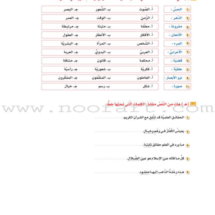 ICO Learn Arabic Textbook: Level 11, Part 1 (With CD)