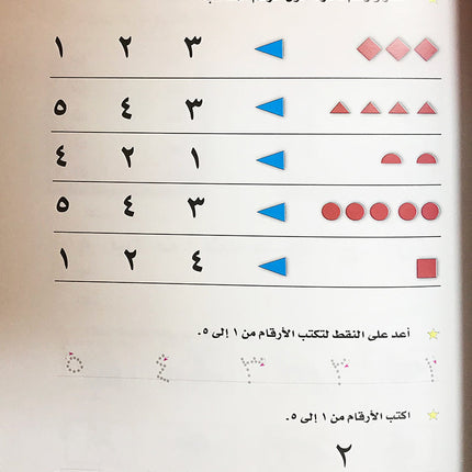 I Read and Write series - Level 2 KG 1 أنا أقرأ وأكتب مرحلة التمهيدي الأولى