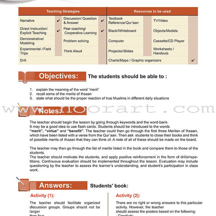 ICO Islamic Studies Teacher's Manual: Grade 3 (Light Edition)