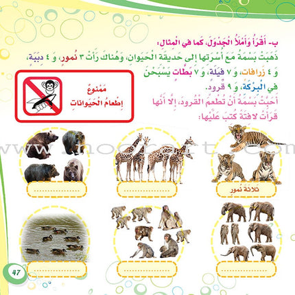 My Language is Arabic: Book 4 (Grammar Skills) عربي لساني - مهارات التدريبات النحوية والصرفية