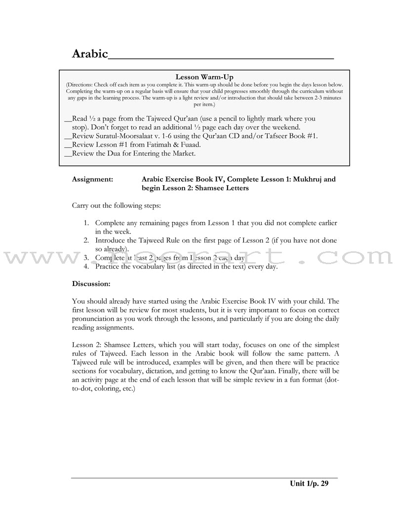 Lesson Manuals: Level C Part 2 (Unit 6-10)