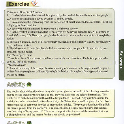 ICO Islamic Studies Teacher's Manual: Grade 11, Part 2