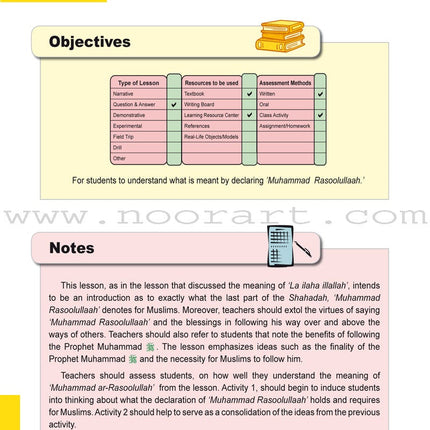ICO Islamic Studies Teacher's Manual: Grade 2, Part 1