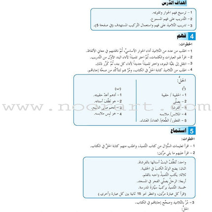 ICO Learn Arabic Teacher's Book: Level 2, Part 1 (Combined Edition) تعلم العربية - مدمج