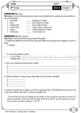 Learning Islam Worksheets: Level 3 (8th Grade)