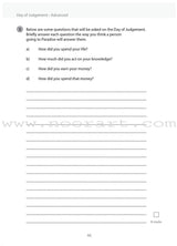 Safar Islamic Studies Workbook: Level 4